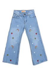 Girls Bell Bottom Pant